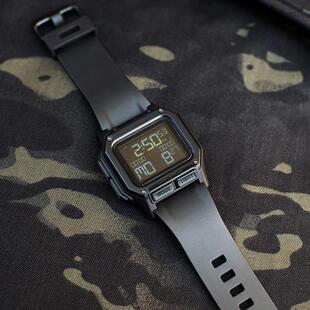 代购尼克松手表 Nixon 户外运动防水方形男士数显腕表A1180-001