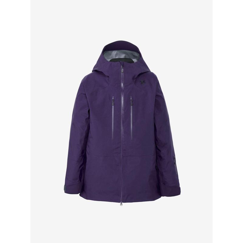 代购Goldwin男女滑雪夹克防雪侵入透气排湿可调节帽檐