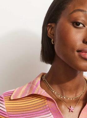海外代购Kendra Scott（饰品）女士项链金色贝母日常佩戴叠戴
