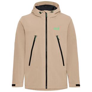 代购Jack wolfskin狼爪男士冲锋衣防水防风透气户外风衣连帽