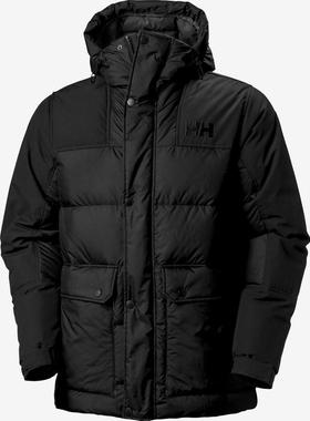 代购Helly Hansen海丽汉森男士夹克保暖防风黑色加厚户外冬季