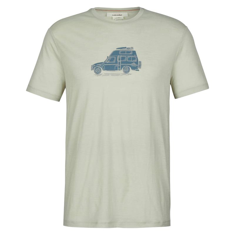 icebreaker男士速干T恤天然羊毛短袖透气排汗运动休闲shirt