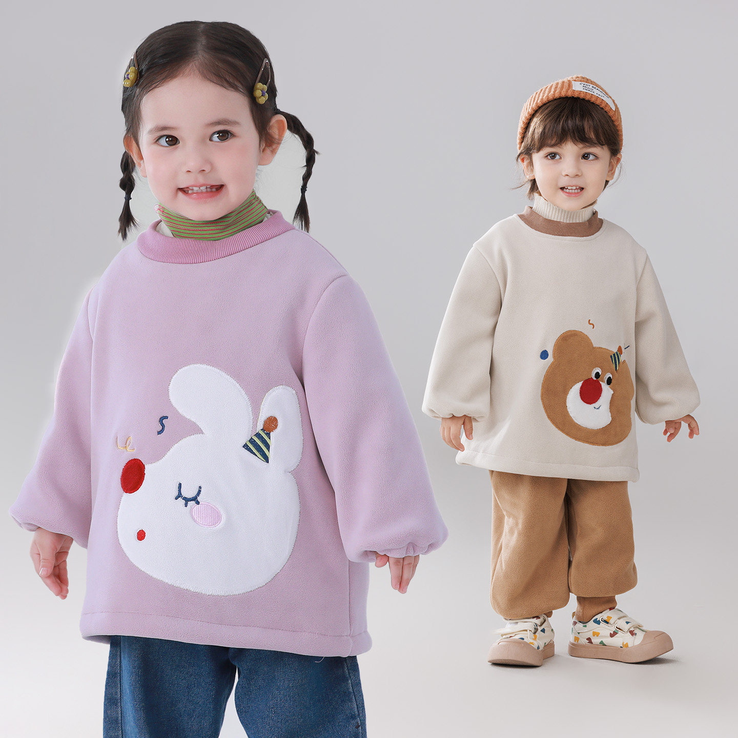 儿童吃饭罩衣长袖可爱围兜宝宝辅食防脏反穿罩衫幼儿园画画衣秋冬,童装/婴儿装/亲子装,反穿衣/罩衣,淘宝优惠券,粉丝福利购,淘宝优惠卷