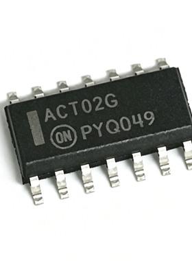 ACT02G MC74ACT02DR2G 进口全新原装 贴片SOIC-14 逻辑门芯片
