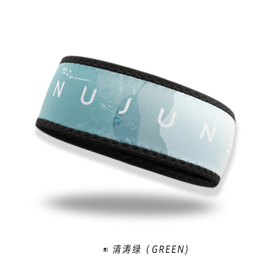 NuJune潜水发带弹力束发男吸汗头戴女柔软运动跑步健身箍发带游泳