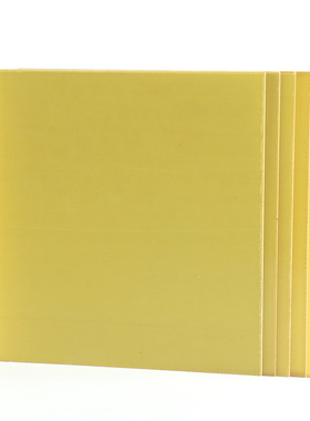 供应来图切割耐高温电工板绝缘板阻燃VO树脂板1.0mmB级黄色环氧板