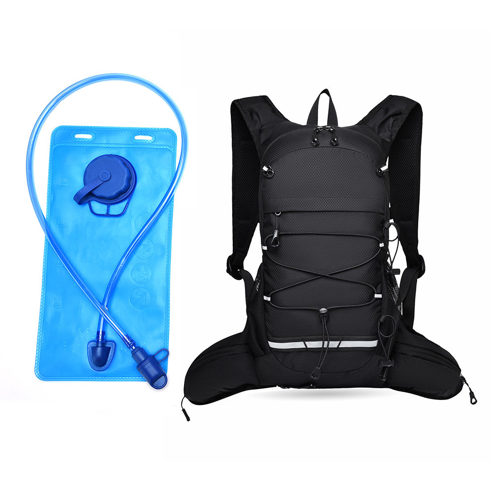 户外登山徒步轻便双肩包男女款轻量化20升放登山杖水袋爬山背包