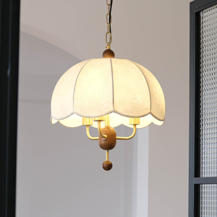 复古风卧室吊灯中古设计师美式 江南春晓法式 客厅主卧餐桌吧台灯