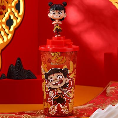 影城正版哪吒魔童闹海周边水杯