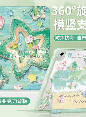 适用华为TXZ一W20保护套带笔槽TXZ-W20电脑壳360度旋转txzw20皮套防摔txz一w2o保护壳横竖支撑全包11.5寸txzw