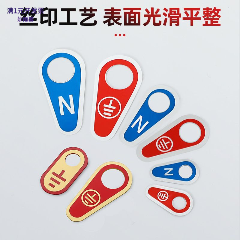 铭牌金属接地标识牌铝线标识标牌