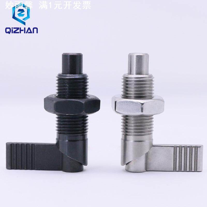 把手旋钮柱塞L型分度销GN612弹簧定位销止动伸缩插销SPXVB/SPXVBK