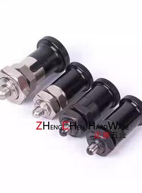 现货短螺纹型旋钮柱塞PXRAN PXRKN PXSAN PXSKN弹簧定位锁分度销