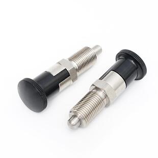 旋钮柱塞自锁型弹簧柱塞SXYAN分割定位柱带卡锁定位销 卡槽分度销