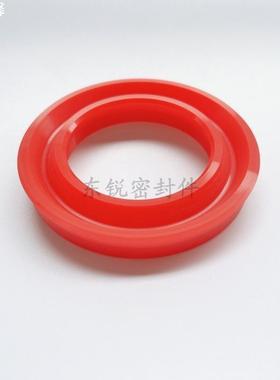 车削UNS 红色PU进口聚氨酯 YXD型油缸液压密封圈 UPR型大规格油封