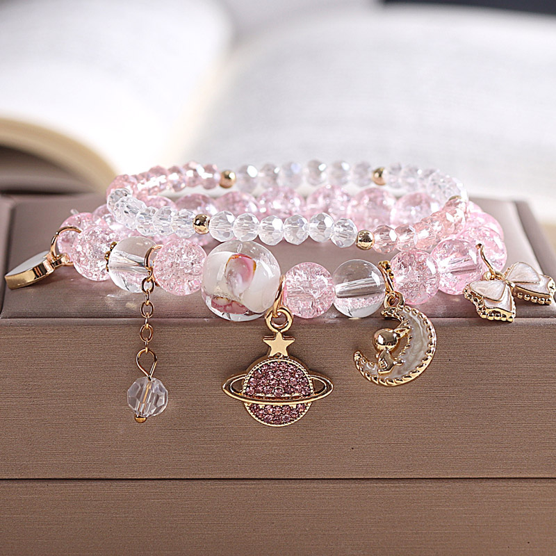 手链手环手镯饰品水晶学生