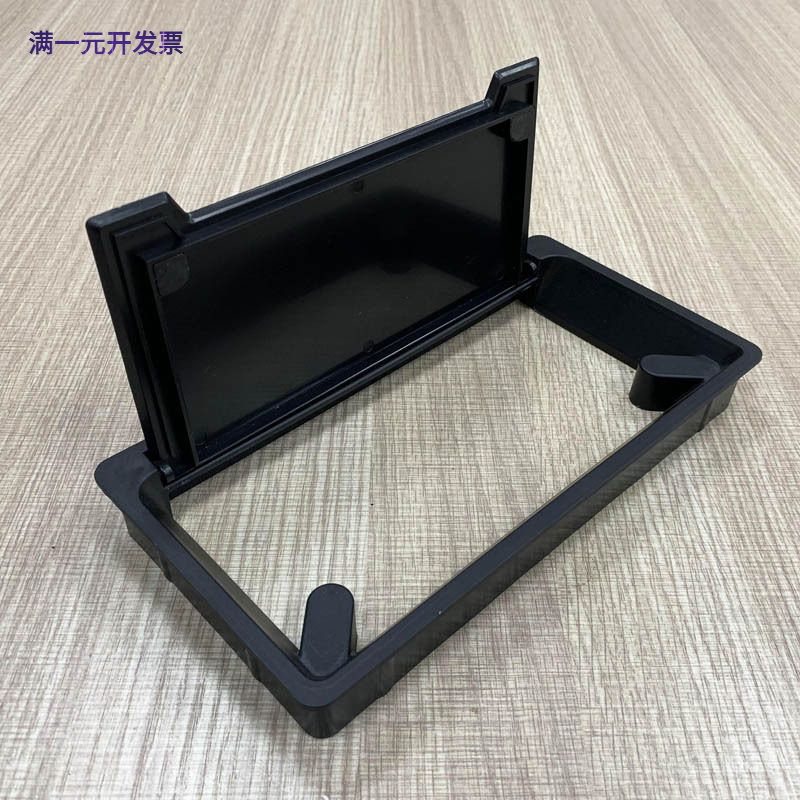 桌面穿线盒塑料翻盖走线孔盖板