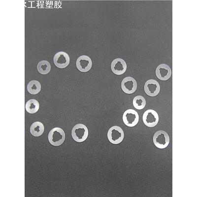 尼龙内齿垫片绝缘平垫 塑料垫片 塑胶垫圈【M4M5M6M8】1000只/份