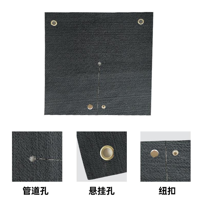 预氧丝防火棉耐高温防火棉铜管道空调焊接碳纤维防火布