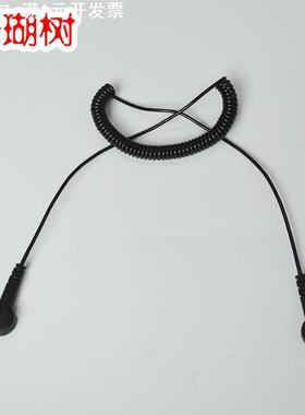 供应 防静电黑色接地线 防静电吸盘式扣扣接地线吸盘式接地线