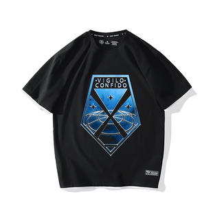 xcom2幽浮2游戏周边短袖青少年学生潮流ins休闲宽松纯棉T恤半截袖