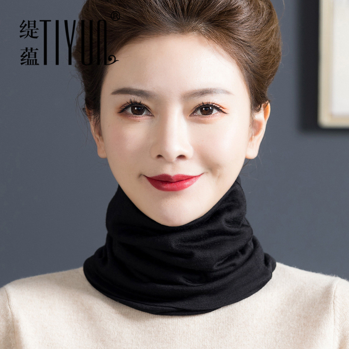 护脖套男秋冬双层保暖羊毛围巾女套头韩版假领子针织护颈椎小围脖,服饰配件/皮带/帽子/围巾,围巾/丝巾/披肩,淘宝优惠券,粉丝福利购,淘宝优惠卷