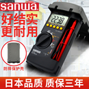 日本三和sanwa万用表进口数字小型便携式 防烧高精度维修电工CD800