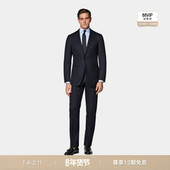 西装 套装 经典 SUITSUPPLY藏青色S150支羊毛西服男士 款