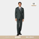 26春季 套装 新品 SUITSUPPLY深绿色热带羊毛无褶西装
