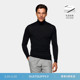 SUITSUPPLY黑色美利奴羊毛高领男士 毛衣休闲 针织衫