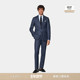 款 SUITSUPPLY中蓝色S130支羊毛西服修身 套装 四季 商务男士 西装