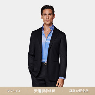 上衣 藏青色S120支羊毛商务休闲西装 25秋冬新品 SUITSUPPLY
