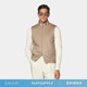 SUITSUPPLY 驼色驼绒商务休闲背心马甲