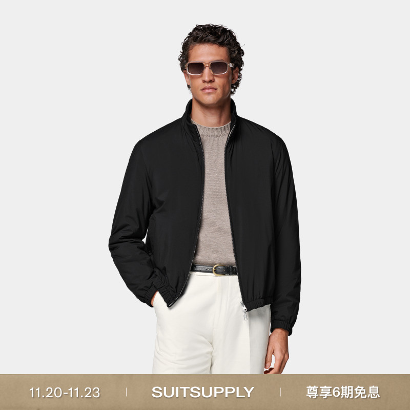 SUITSUPPLY黑色休闲外套