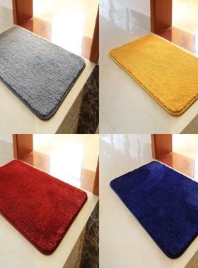 金色门垫地毯 进门 黄色 金黄色简约好用的轻便便捷新潮装饰