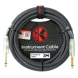 Kirlin科林吉他线电吉他贝斯连接线音箱电箱音频线乐器编织降噪线