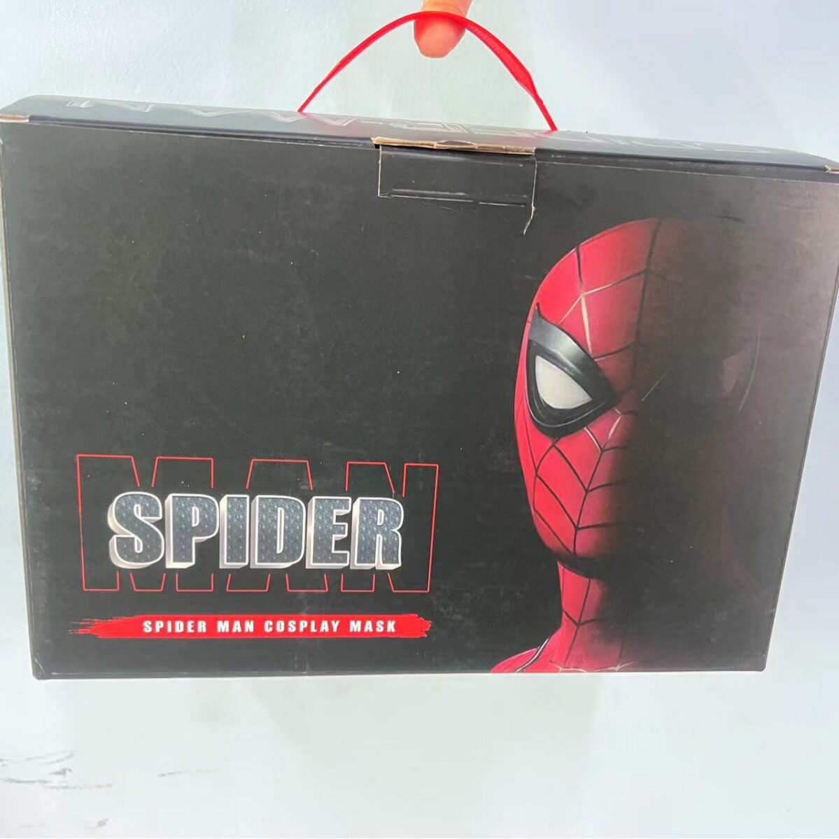 蜘蛛侠头套眼睛可动下巴控制眨眼透气头盔面具平常心英雄远征面具