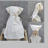 全棉老粗布男女通用帽孝帽白事专用帽出殡帽子 包邮