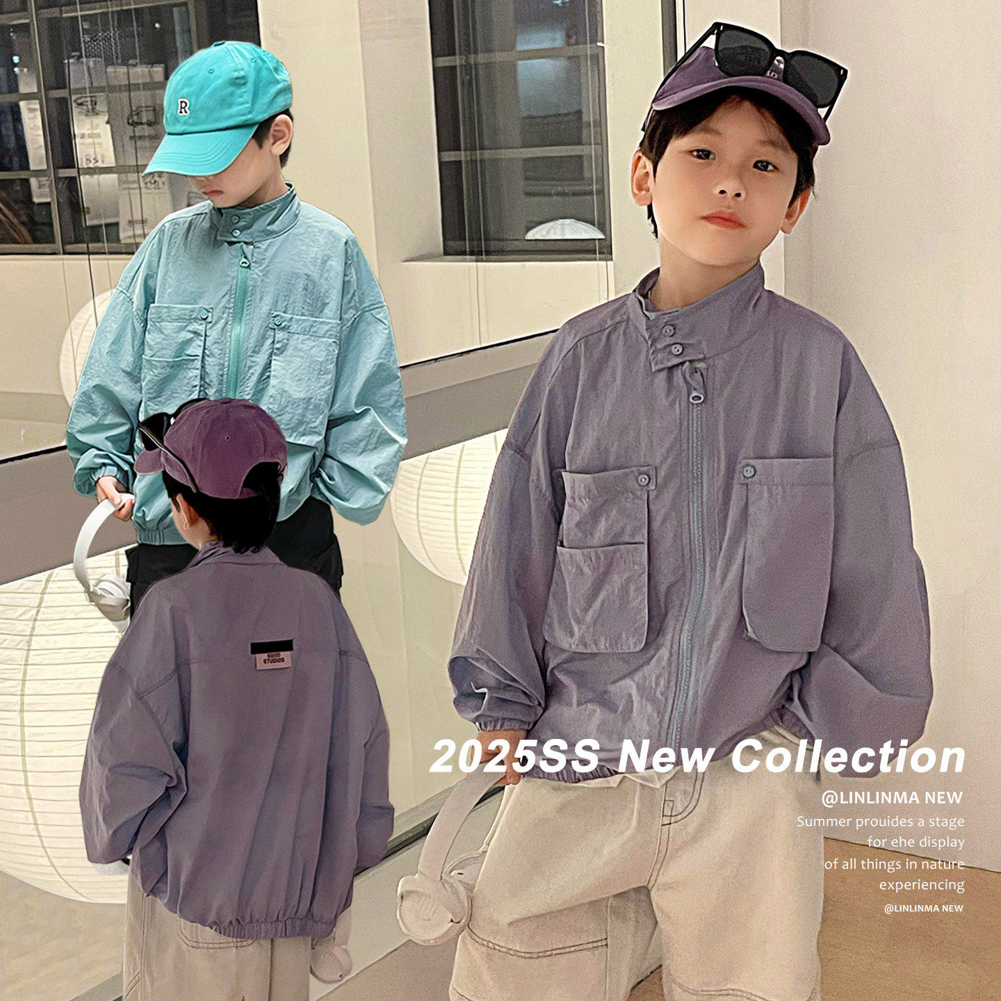 霖霖妈童装儿童防晒衣夏季男童空调服夏男宝宝夏装中大童外套超薄