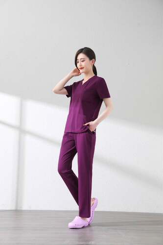 高端弹力棉分体男女icu工作服