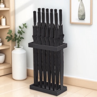 北欧雨伞架门口雨伞收纳桶酒店大堂办公室雨伞桶家用轻奢放雨伞架