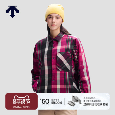DESCENTE迪桑特SNOWBOARD STYLE系列男女同款P棉保暖棉服