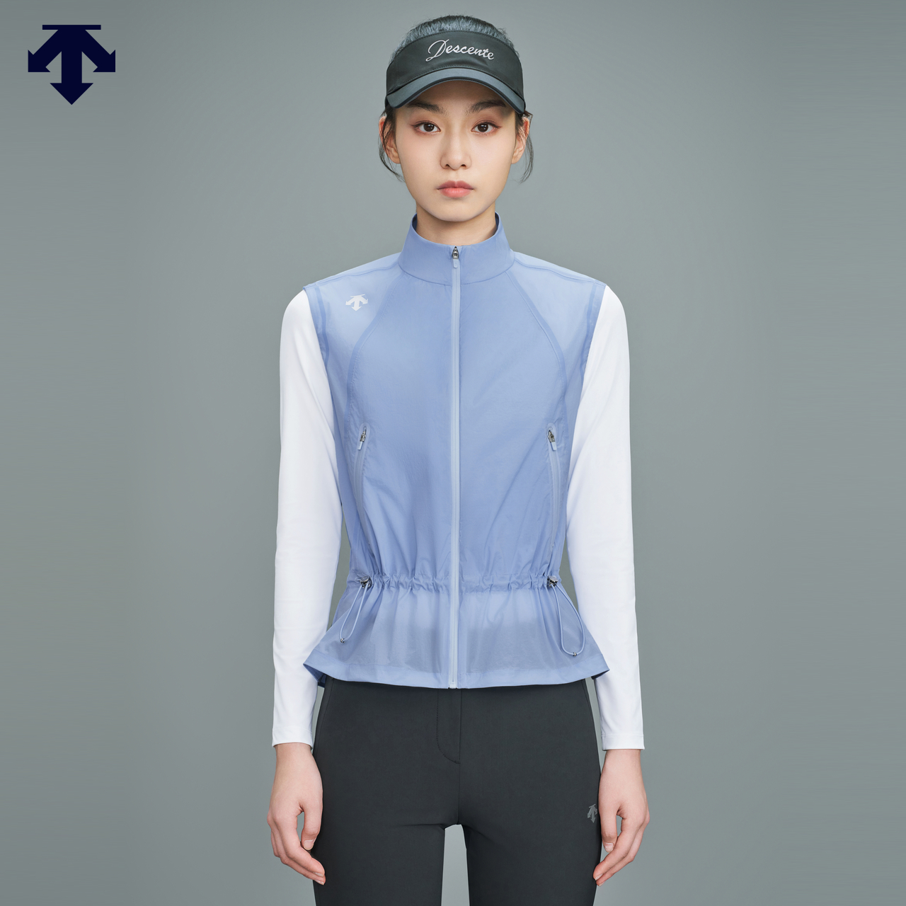DESCENTEGOLF 迪桑特高尔夫PRO系列女士轻薄梭织马夹