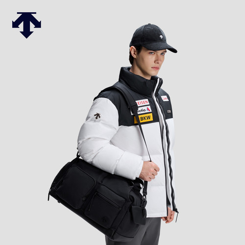 DESCENTE迪桑特MOVE PACK男女同款多口袋轻便休闲手提斜挎包新品