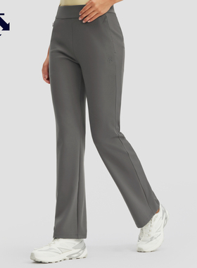 DESCENTE迪桑特WOMEN’S TRAINING系列女士针织运动喇叭裤秋新品