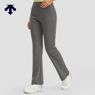 秋新品 DESCENTE迪桑特WOMEN’S TRAINING系列女士针织运动喇叭裤