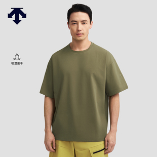 针织衫 DESCENTE迪桑特BLEU系列都市骑行男士 短袖