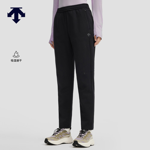 DESCENTE迪桑特WOMEN’S RUNNING系列吸湿速干女士针织运动长裤