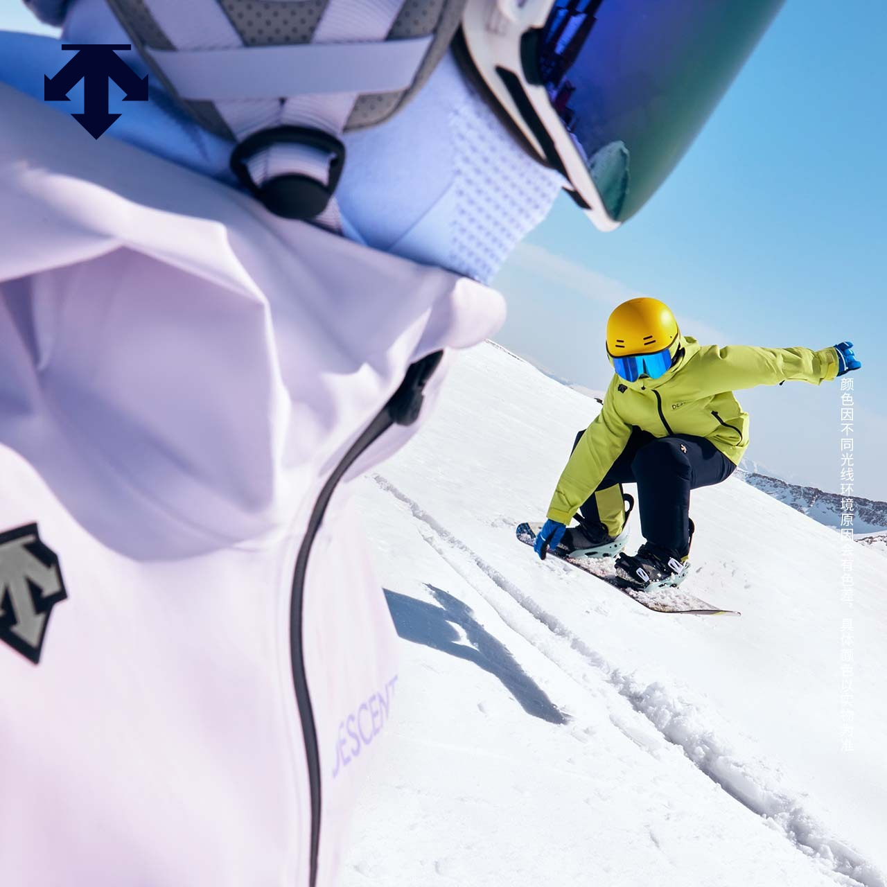 DESCENTE迪桑特儿童 SNOWBOARD 男女童专业滑雪服