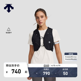 DESCENTE迪桑特WOMEN’S RUNNING女士吸湿速干透气F360短袖T恤